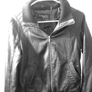Genuine leather jacket black